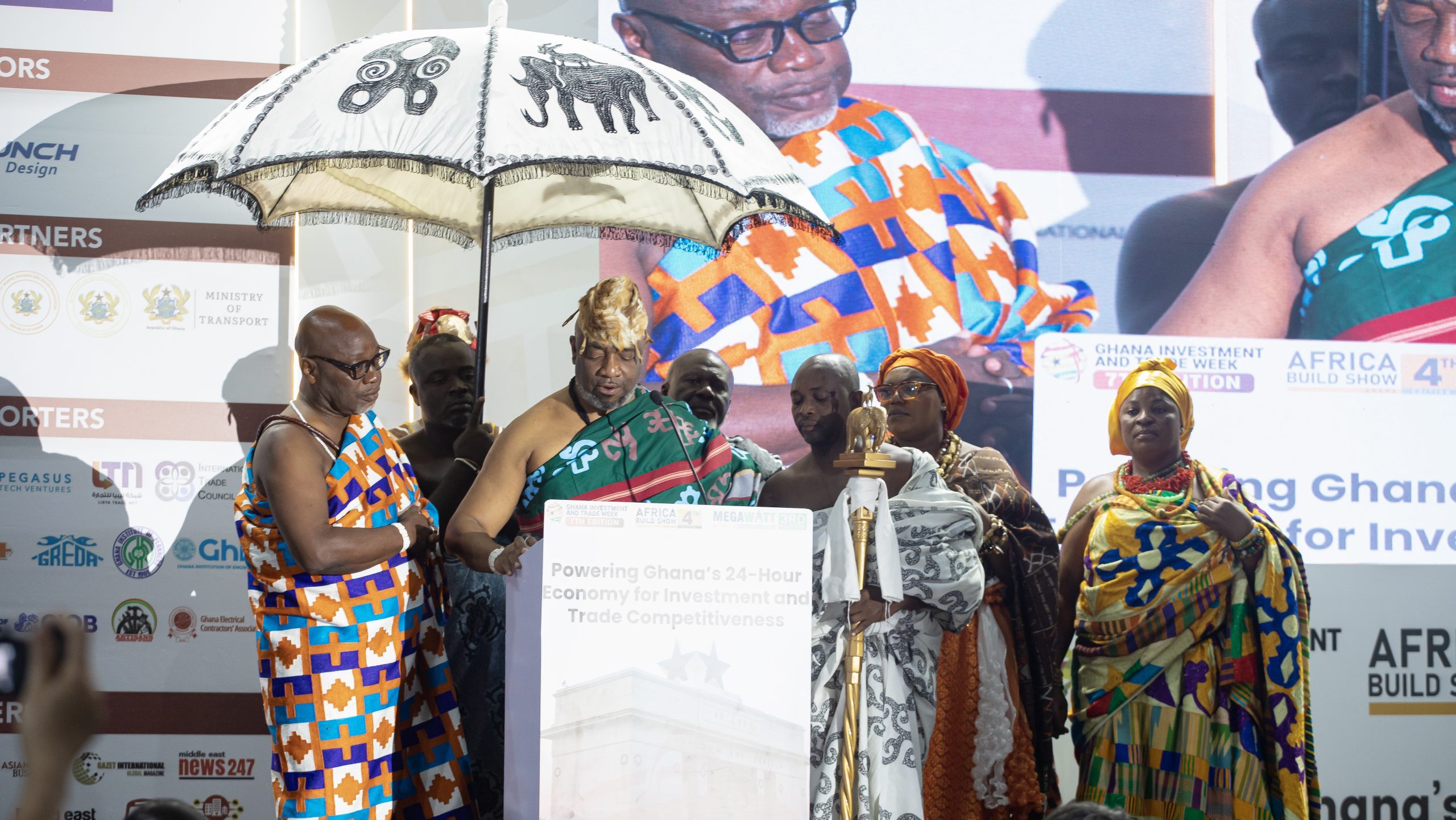 Ga Mantse Declares Commitment to Advancing Ghana's 24H+ Agenda